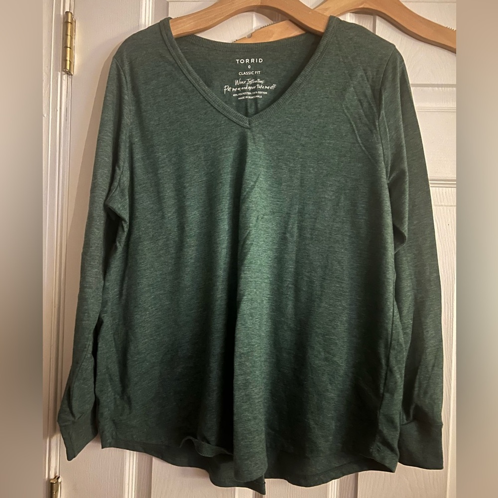 Green Torrid Long Sleeve